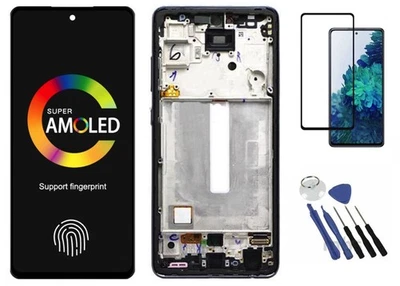 MBS-SPARES Display für Samsung Galaxy A52 A525F / 5G A526B AMOLED Touchscreen Fingerprint