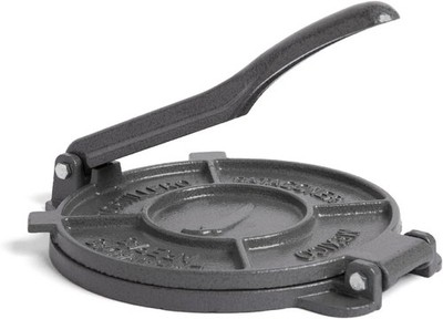 8 Inch Cast Iron Tortilla Press Heavy Duty Quesadilla Empanada Maker Home Use