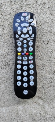 GE Universal Remote Control, Black, 24922 CL6 7252, Tested&Works, PO!