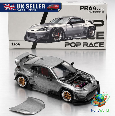 1/64 Poprace - PR640235 - Pandem GR 86 silber - Sammlergeschenk