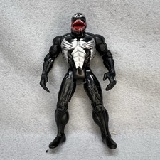 Figura serie animada Toy Biz 1994 Marvel Venom Jaw Chomping Action Spiderman