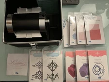 Quickutz Revolution Die Cutting Machine + Square Case + 9 Die Sets (Used)