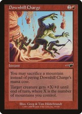 MTG Downhill Charge C Nemesis 79 NM Normal Magic