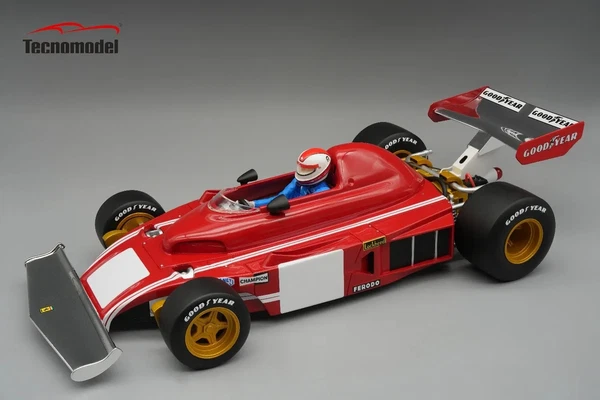 Tecnomodel TMD18-313C 1:18 Ferrari 312 B3 Test Monza Gp Regazzoni Modellauto-image
