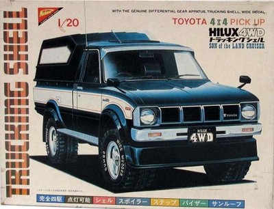 Nichimo Motorize Kit [MC-2063] 1/20 Toyota Hilux 4WD Tracking Shell