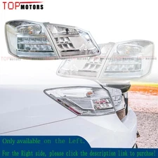 Left SideCrystal Clear Lens Brake Tail Light Turn Signal For 13-15 Accord Sedan