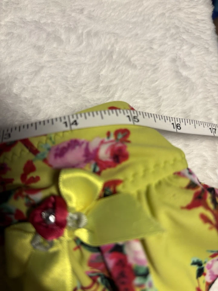 De Colección Betsey Johnson Gitana Rosa Rosa Floral 2 Piezas Bikini Mediano 36D 38D 40D Foto 3 de 4