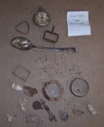 LOT OF CIVIL WAR RELICS DUG LEESBURG & GOOSE CREEK  VA Bullets Hammond Coll #853