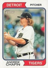 2023 Topps Heritage #327 Andrew Chafin 1