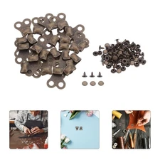 24 Sets Boot Lace Hooks Kit Shoe Buckle Replacement Repair Fasteners