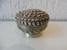 Very Beautiful, Antique Covered Dish, Costly Decorated Handmade, 900 Silver