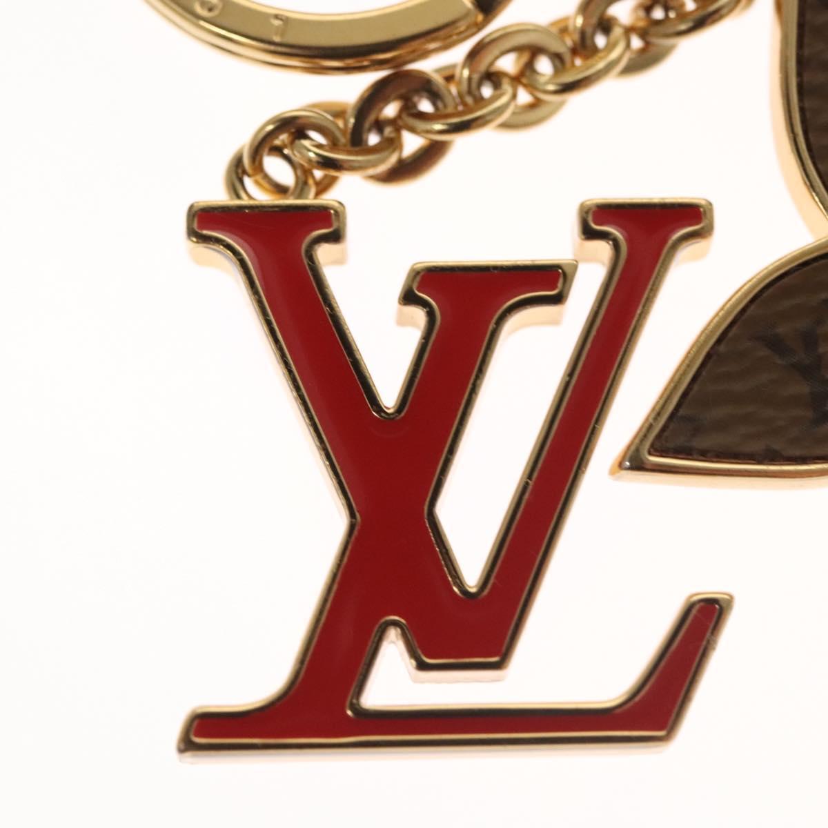 Louis Vuitton ゴールドチャーム LOUIS VUITTON Porte Cles Spring Street Charm metal Gold