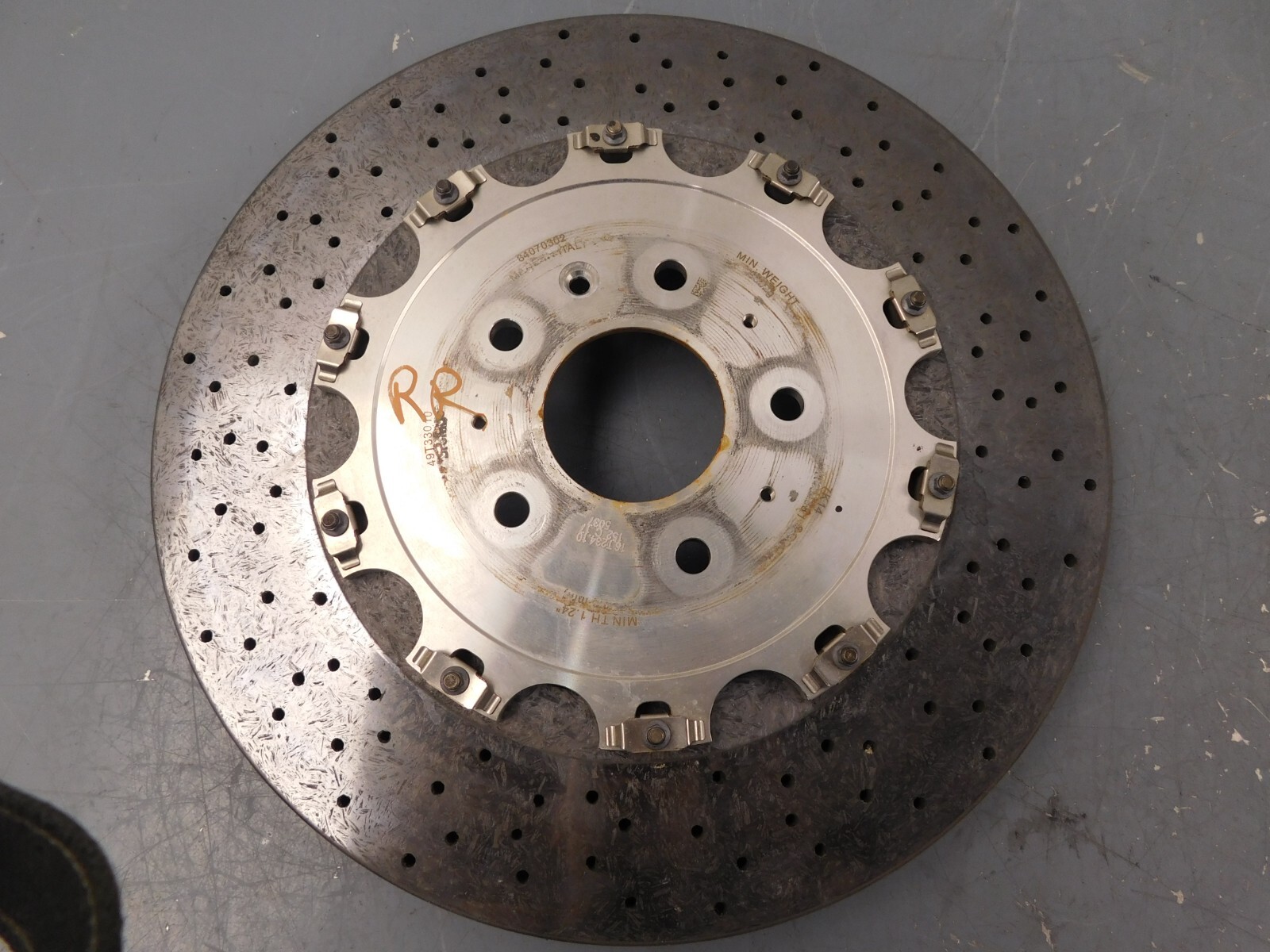 2019 15 19 Chevy Corvette C7 ZR1 3ZR Brembo Ceramic Brake Rotor Set