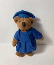 World of Miniature Bears Teddy Bear Stuffed Plush Animal Graduation FREE SHIP