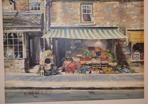 Burford Village Store by Marty Bell Print Signed & Numbered - Picture 3 of 9