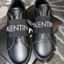 Valentino by Mario Valentino Zeus Logo Slip-On Sneakers SIZE 6.5