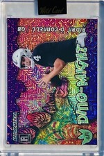 2023 Wild Card Dino-Might Aidan Oconnell RC Stegosaurus 6/8 Purple Mojo #AD-AO