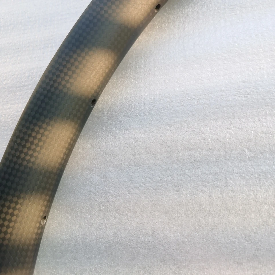 Bicicleta de montaña Superlight 29er XC llanta de fibra de carbono rueda de bicicleta sin cámara 30x25 mm Foto 4 de 4