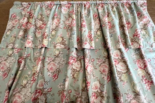 Vintage Ralph Lauren Charlotte Bedding Custom Curtain Panel 65 Wide x 68 Long