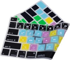 Pro X Shortcuts Silicone Keyboard Cover for 2022-2020 MacBook Pro 13 Final Cut P