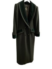 Ladies Vintage Mansfield Wool And Cashmere Winter Coat Size 10