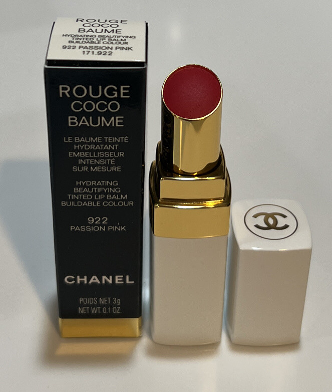 Chanel Rouge Coco Baume Tinted Lip Balm 922 Passion Pink 0.1