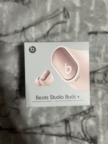 Beats Studio Buds+ Noise Canceling True Wireless In-Ear Headphones, Pink- NEW