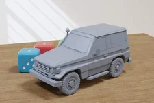 Multi Purpose SUV - 3D Printed - 28mm Scale - Miniature Wargaming Vehicle