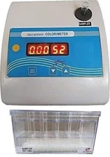 Colorimeter, Fully Automatic Colorimeter 9 Filter's  (Wavelength ,Abs.) 