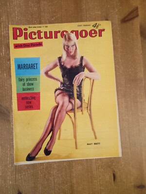 Picturegoer Magazine Published October 17th 1959 Vintage Film Magazine