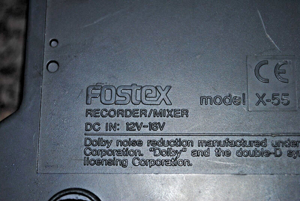 Fostex Multitracker X-55 Recorder/Mixer - Missing Knob | eBay