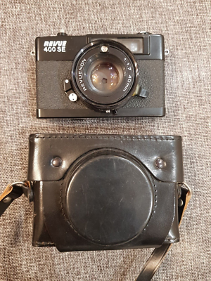 Revue 400S 35mm レンジファインダーカメラ Vintage Revue 400 SE Compact Fixed Lens 35mm Shutter Priority