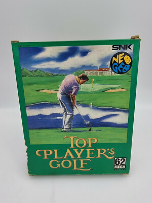 Top Player's Golf Neo Geo Aes Japan Used Tested Original Game | eBay