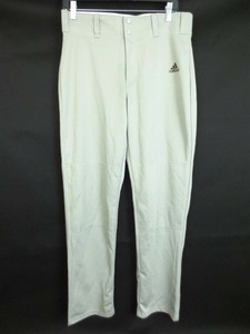 adidas men's triple stripe open bottom baseball pants