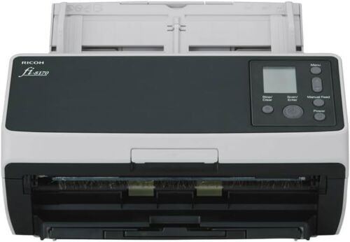 Ricoh fi-8170 Professional High Speed Color Duplex Scanner - BLACK/WHITE