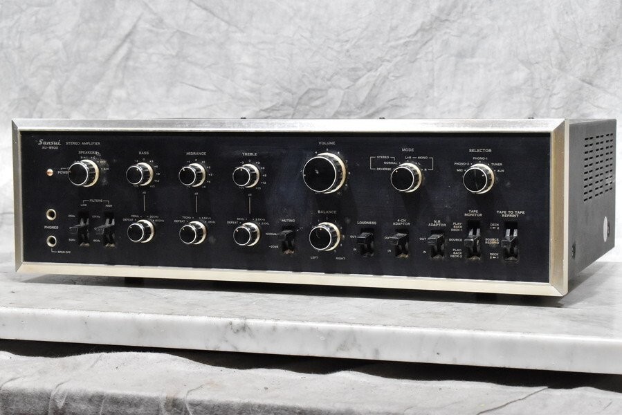 Sansui AU-9500 ステレオアンプ SANSUI Integrated premain amplifier AU-9500 Famous machine