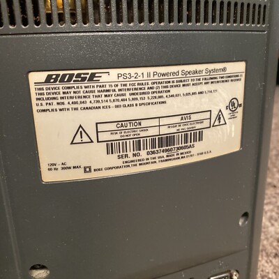 Bose Acoustimass Kabel Te Koop