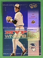 2004 Leaf MVP Winners Gold /500 Cal Ripken Jr #MW-6 Baltimore Orioles
