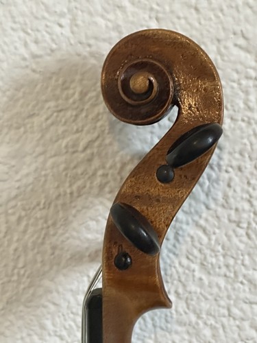 Nr. 1042 Sehr Schöne alte Violine  mit Zettel - Bild 14 von 23