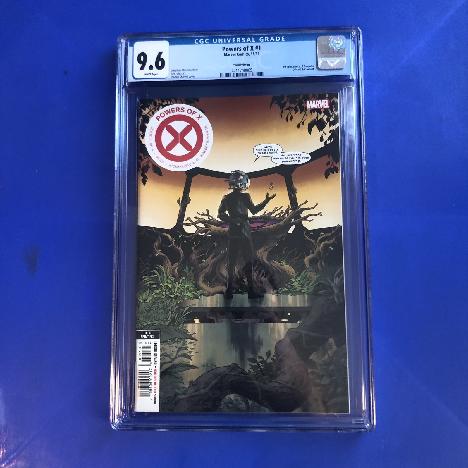 Powers Of X #1 CGC 9.6 3rd Print X-Men Wolverine Appearance Hickman Comic 2019