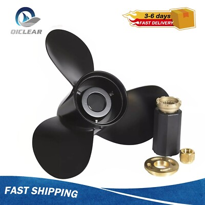#ad 13 3 4 x 15 Aluminum Boat Propeller for Mercury 40 140HP 13.75quot;x15quot; RH 15 Spline $72.86