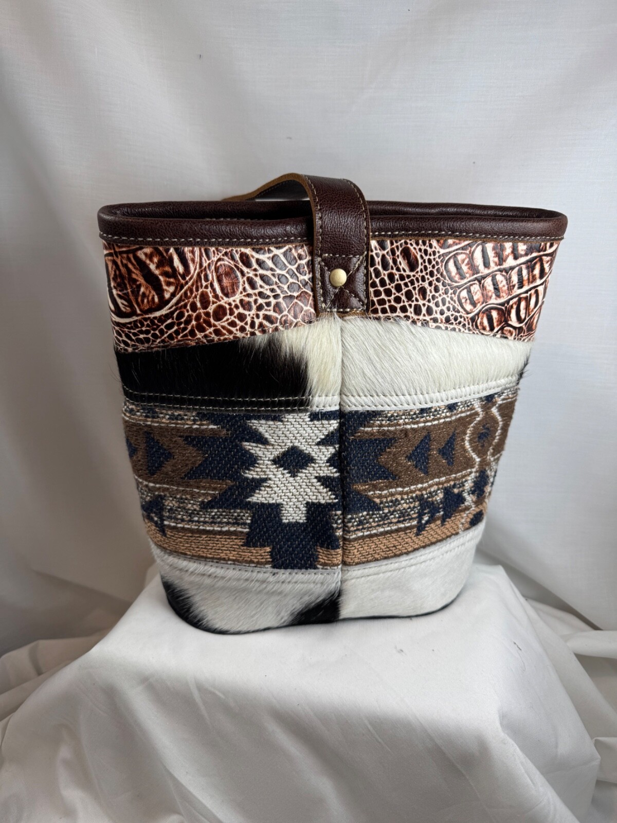 Myra HandBag Patchwork - image 4