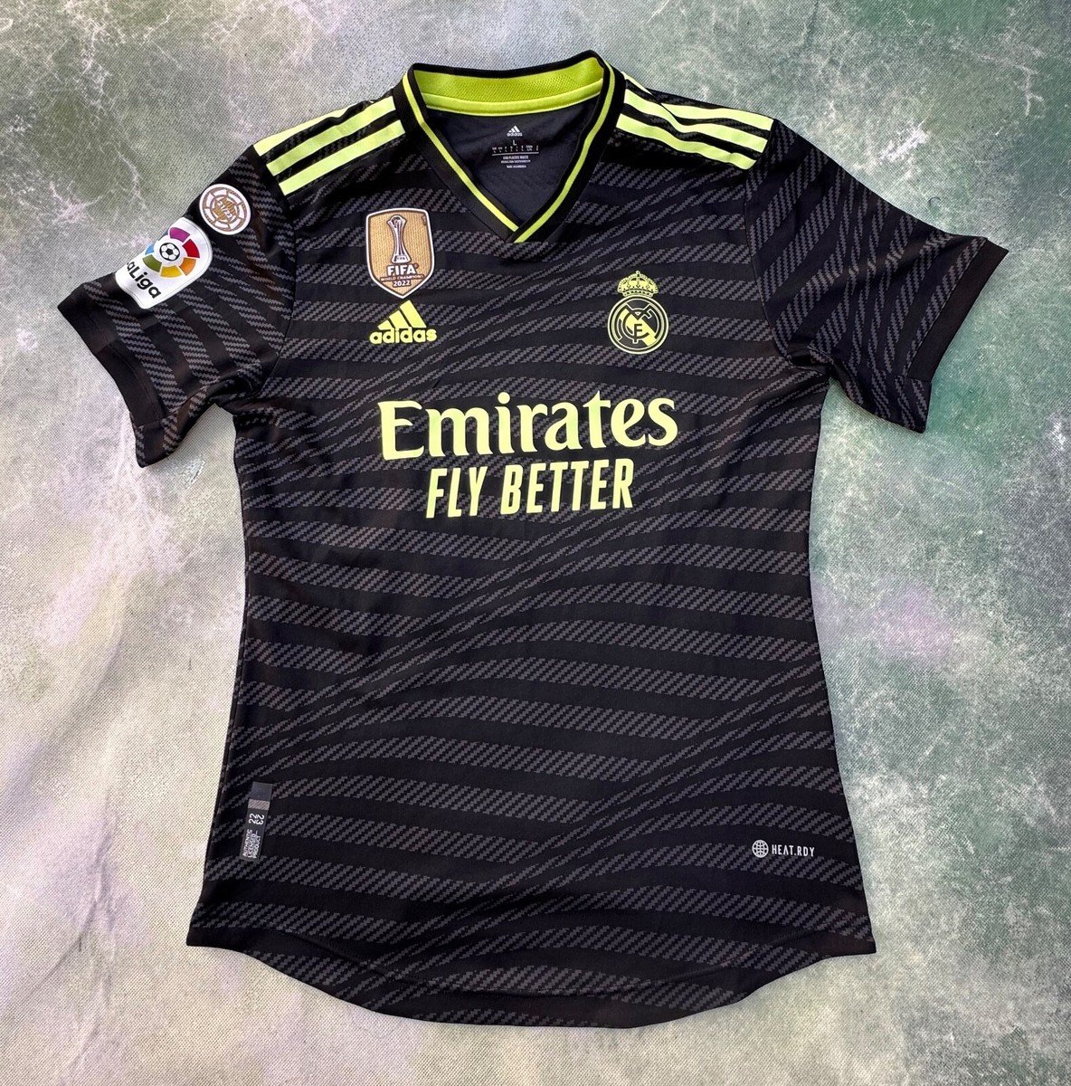 Adidas Real Madrid Eduardo Camavinga #12 Jersey Size L. | eBay