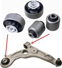 4xfront Lower Control Arm Bushing Kit For Dodge Dart Chrysler 200 Jeep Cherokee