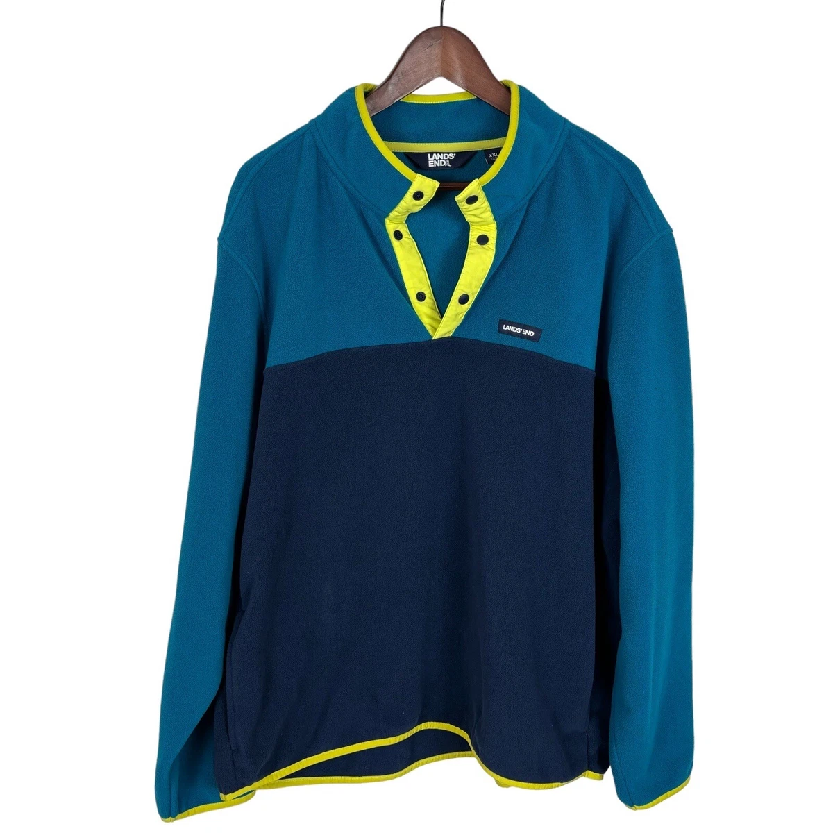 Lands end top fleece pullover