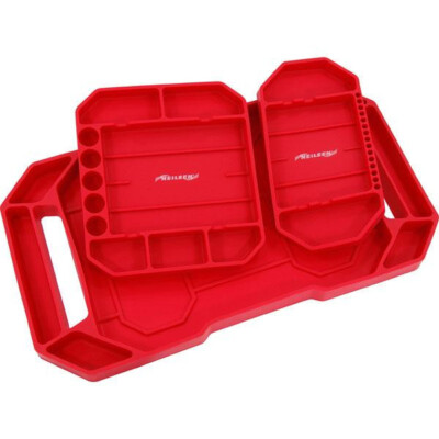 3 Stück Silikon Werkzeug Aufbewahrung Tablett Flexibel Rutschfest Werkzeug Organizer Set