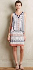 NEW Anthropologie Layered Davina Dress by Maeve  Size S