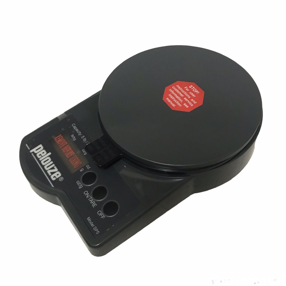 Pelouze Electronic Postal Scale Model SP5 5 lb/2.2 kg Capacity New Open