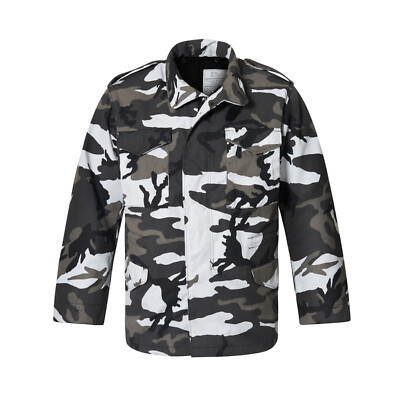 Army Jacket Military Combat Original US M65 Field Snow Urban