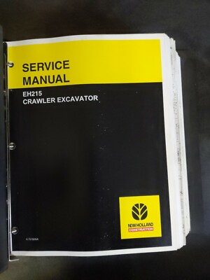 New Holland EH215 Crawler Excavator Service Manual